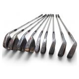 Vtg Wilson Professional & Staff Irons Blades RH