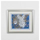 Jiang Tiefeng "Blue Dream" Serigraph