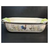 New Paula Dean Roaster w/ Rack , Garden Rooster