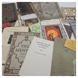 Antique The Mentor / Ephemera Lot