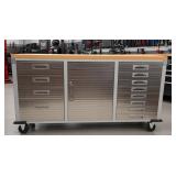 Seville  12-Drawer Rolling Workbench with