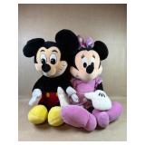 Disney Mickey Mouse & Minnie Mouse 18"  Dolls