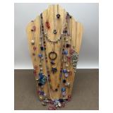 Colorful Necklaces Costume Jewelry