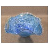 Artisan Glass Bowl  - Signed