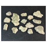 Trinitite Specimens from 1945 1st Manhattan