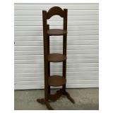 3 Tier Collapsible Wood Plant Stand