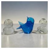 2 Clear Reijymre 1810 Sweden Birds w/ Swedish