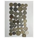 GROUP OF FOREIGN COINS