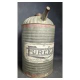 Vintage Eureka American Can Company Feul Can ,