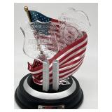 A TRIBUTE TO FIRST RESPONDERS STATUE W/