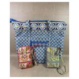 Vera Bradley Tote Bag & All in One Wristlets