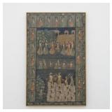 45" ï¿½ 68" Pichwai-Style Indian Textile Painting