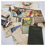 Matchbook Covers & Ephemera Lot