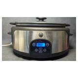 GE 6 Quart Digital Slow Cooker w/ Retractable