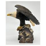 RIVER WATCH EAGLE STATUE TED BLAYLOCK THE