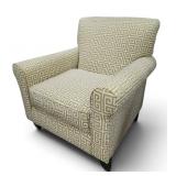 Comfortable Armchair Geometric Design