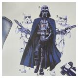 STAR WARS FAT HEAD WALL HANGERS DARTH VADER &