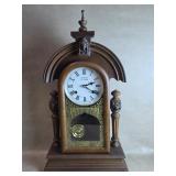 Vtg Southern Clock Company 31 Day Mantle Clock