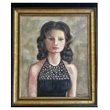 Original Oil Painting Portrait Bobbi Sue Winborn