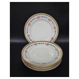 4 L Bernardaud & Co Limoges Saucers
