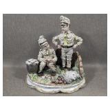 Capodimonte Porcelain Figurine "KP" Duty
