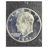 1971 EISENHOWER UNITED STATES PROOF DOLLAR COIN