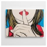 Deborah Azzopardi "SSSSHHH" Print on Board