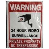 2 NEW WARNING PRIVATE PROPERTY NO TRESPASSING 24