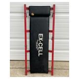 MECHANICS CREEPER EXCEL MFG. TEAR IN HEAD REST
