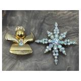 Aurora Borealis Brooch Pins
