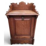 Antique FIREPLACE PURDONIUM SCUTTLE BOX Coal