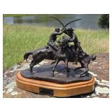 "The Blue and the Gray" Bronze by K. Black 1981