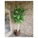 Large Faux Ficus Tree