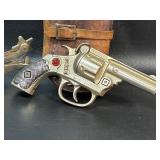 Vintage Kenton Dixie Cast Iron Toy Pistol Cap Gun