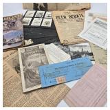 JBU Photos, Newspaper, & Ephemera Lot