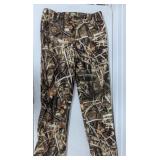 Mens Insulated Camouflage Hunting Pants Size 34