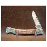 Buck Prince Pocket Knife Engraved with OSHKOSH on