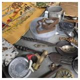 Misc. Vintage Lot w/ Utensils & Needlepoint
