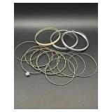 DOZEN BANGLE FASHION BRACELETS