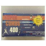 NOS VTG Super Combo 400 Trading Cards
