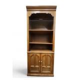Thomasville Oak Display Bookshelf