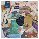 Ephemera, Tickets, Maps, & Tourism Lot