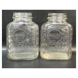 2 Sunshine Coffee Jars Springfield MO w/ Lion