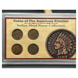COINS OF THE AMERICAN FRONTIER INDIAN HEAD PENNY