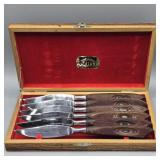 MUD CENTURY JAPAN FASHION MANOR STEAK KNIVES IN