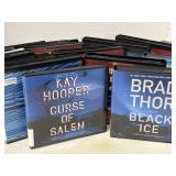 13 Audio CD Books Hooper - Thor - Evanovich-
