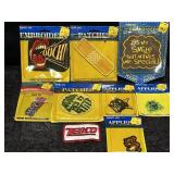 VINTAGE APPLIQUï¿½S IRON-ON & SEW ON PATCHES