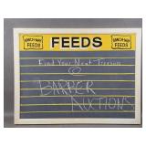 Ranch-Way Feeds Chalkboard Advertising