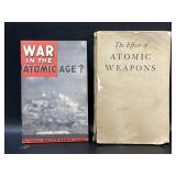 Book The Effects of Atomic Weapons - has wear &