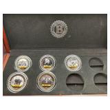 5 VIETNAM HOMECOMING 50th ANNIVERSARY PROOF COINS